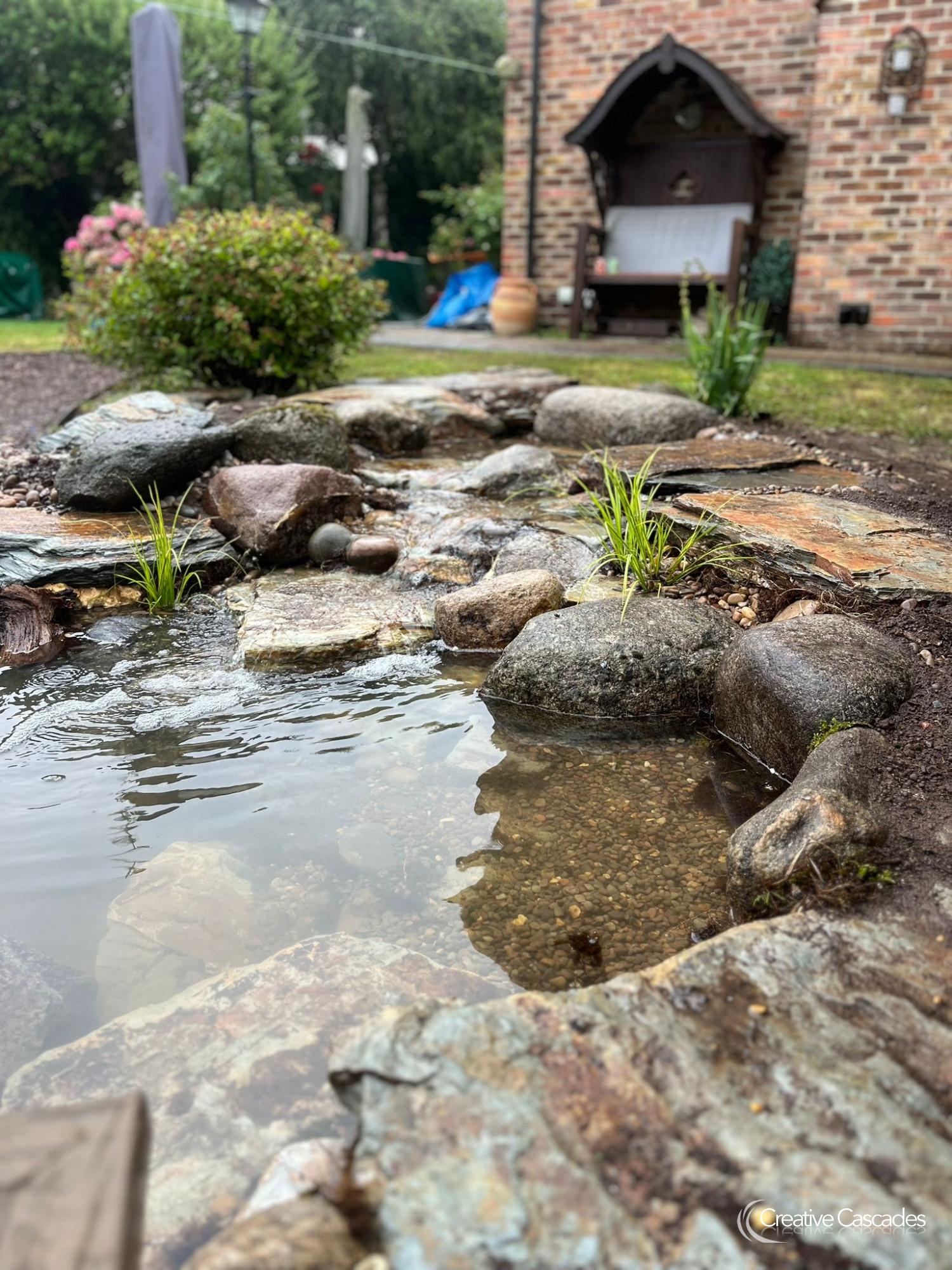Landscaping and Water Features - Creative Cascades -  Landscapes | Water Features | Pondless Waterfalls